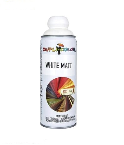 اسپری رنگ دوپلی کالر سفید مات WHITE MATT